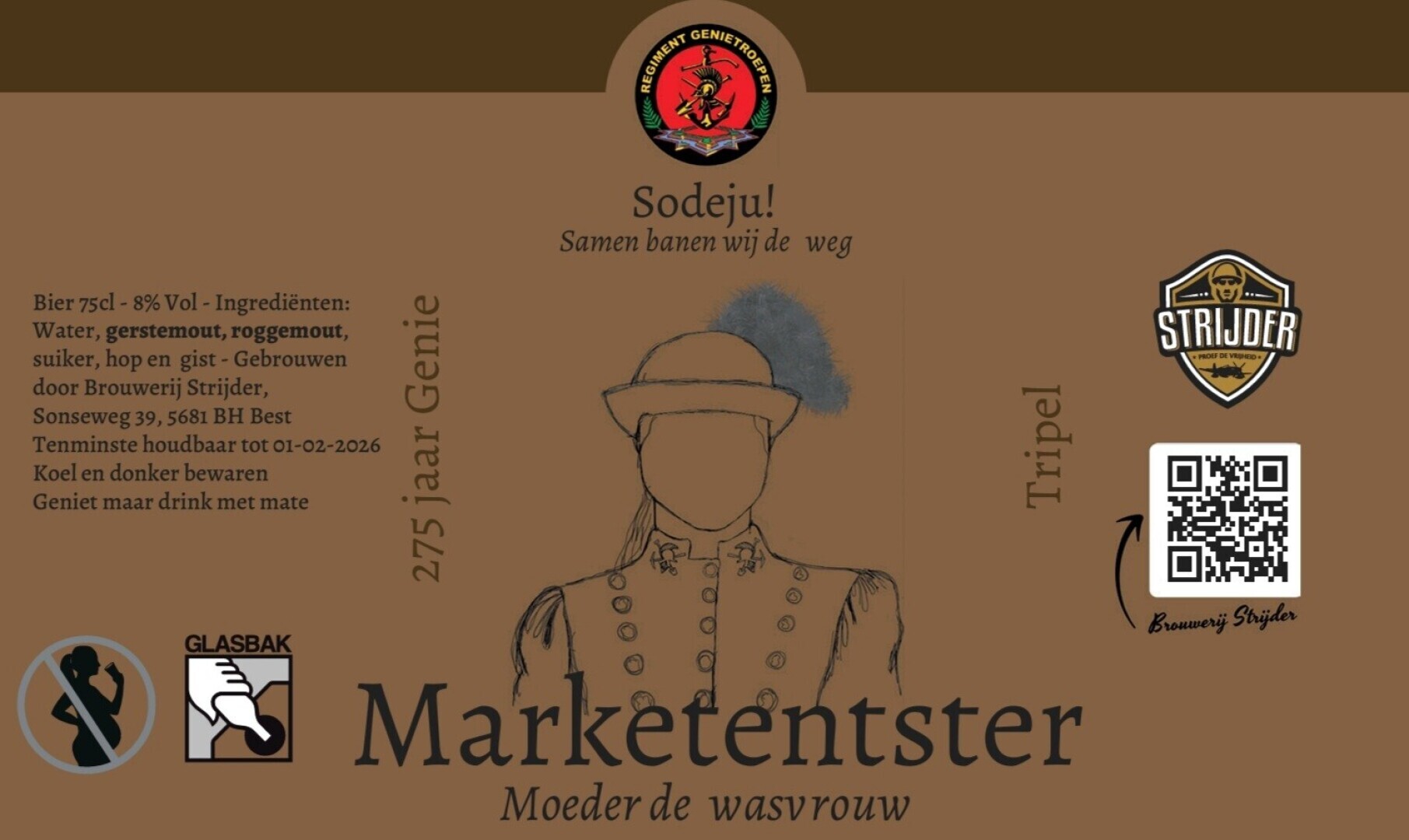 Geniebier Marketentster